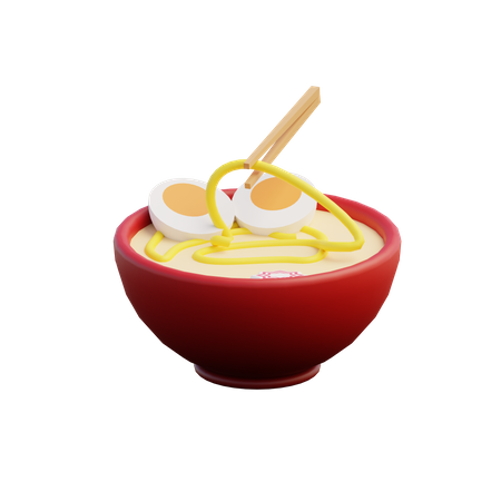 Ramen  3D Icon
