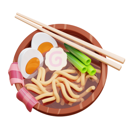 Ramen  3D Icon