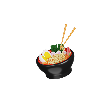 Ramen  3D Icon