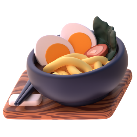 Ramen  3D Icon
