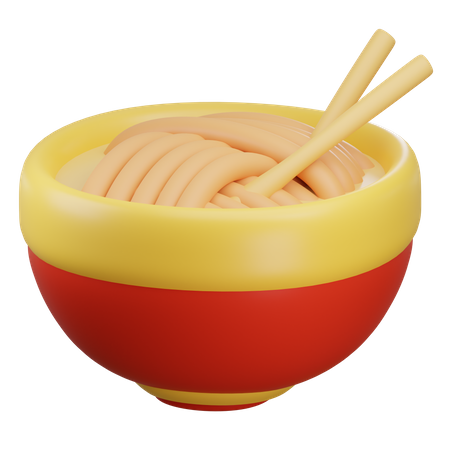 Ramen  3D Icon