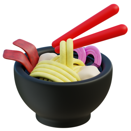 Ramen  3D Icon