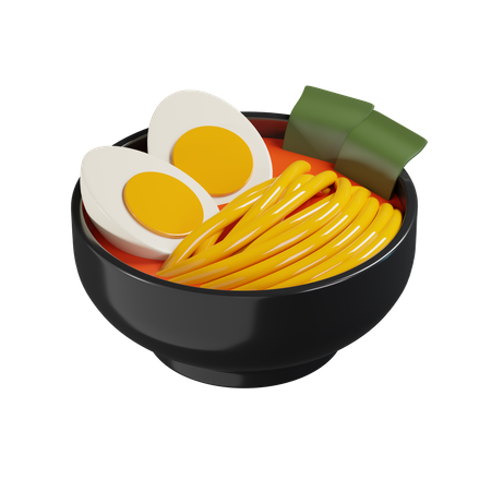 Ramen  3D Illustration