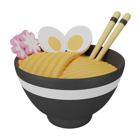 Ramen  3D Illustration