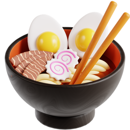 Ramen Bowl  3D Icon