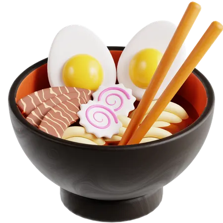 Ramen Bowl  3D Icon