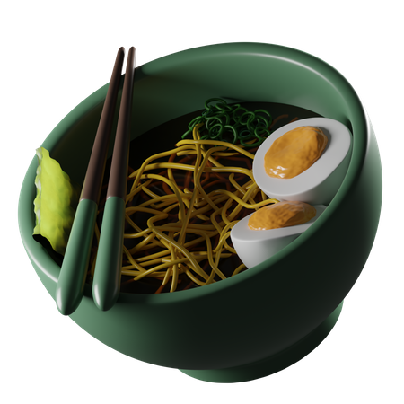 Ramen Bowl  3D Icon