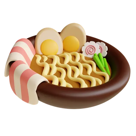 Comida ramen  3D Icon