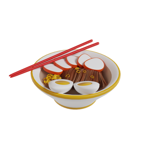 Comida ramen  3D Icon