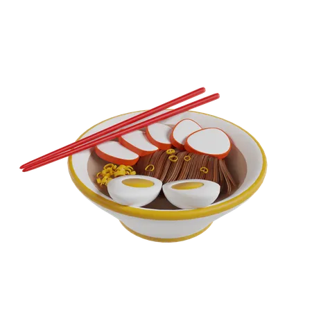 Comida ramen  3D Icon