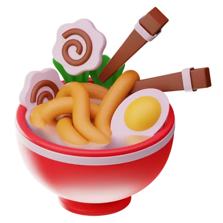 Ramen Noodle  3D Icon
