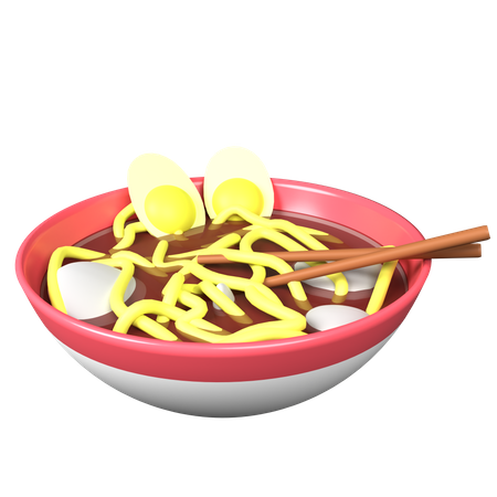Ramen noodle  3D Icon