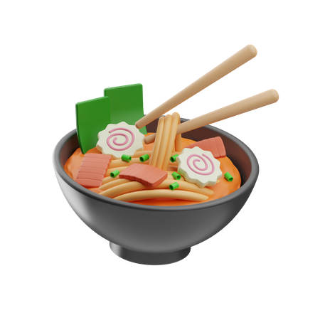 Ramen Noodle  3D Icon
