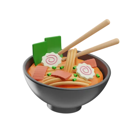 Ramen Noodle  3D Icon