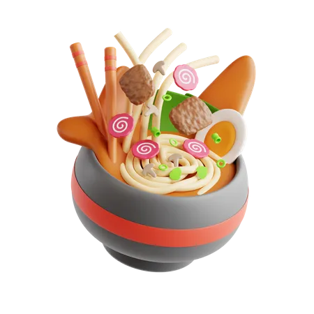 Ramen soup  3D Icon