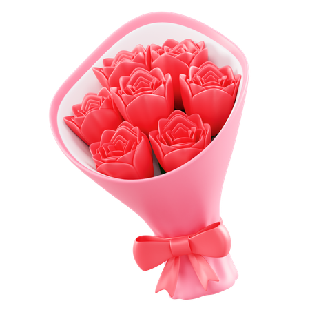 Ramo de flores  3D Icon