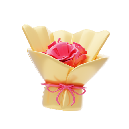 Ramo de flores  3D Icon