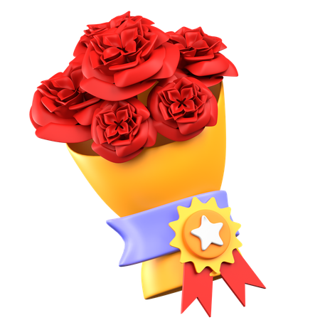 Ramo de flores  3D Icon