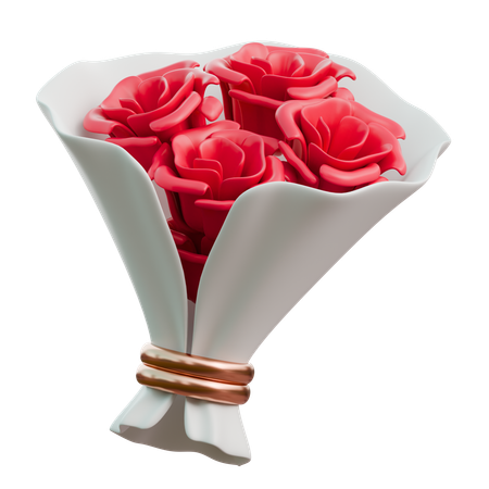 Ramo de flores  3D Icon