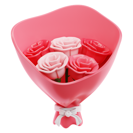 Ramo de flores  3D Icon