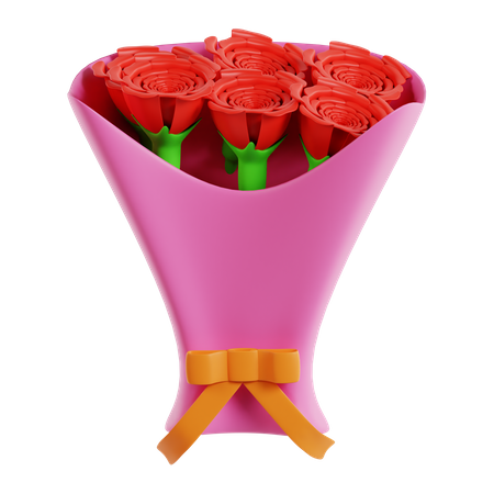 Ramo de flores  3D Icon