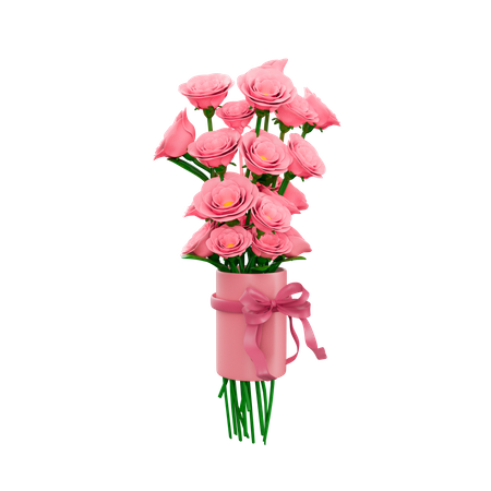 Ramo de flores  3D Icon