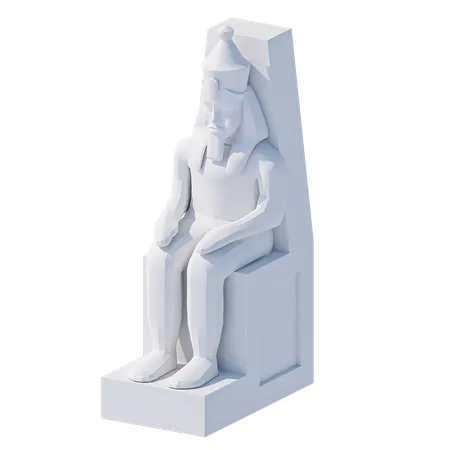 Ramsis Egypt  3D Icon