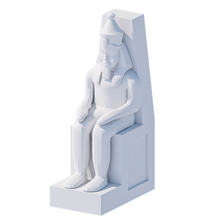 Ramsis Egypt  3D Icon