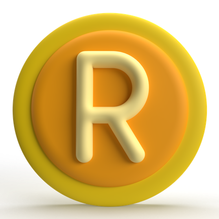 Rand  3D Icon