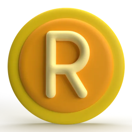 Rand  3D Icon