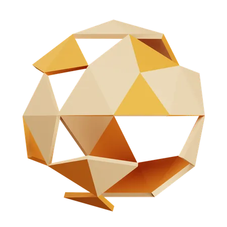Random Geometry  3D Icon