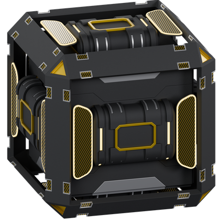 Random Scfi Crate  3D Icon