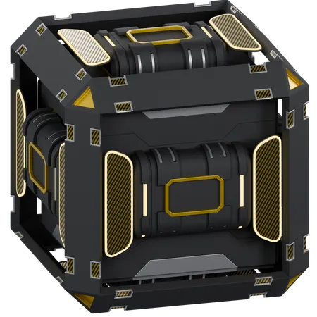 Random Scfi Crate  3D Icon