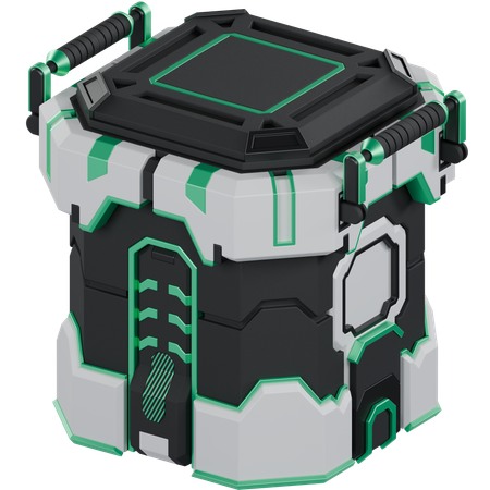 Random Scfi Crate  3D Icon