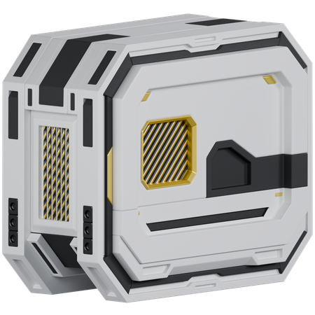 Random Scfi Crate  3D Icon