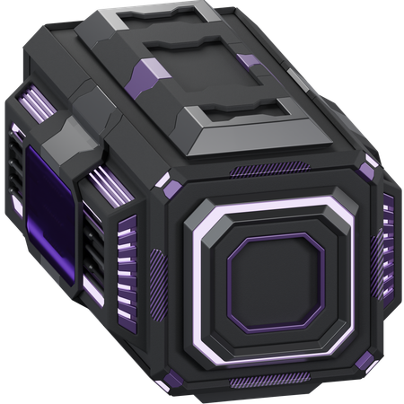 Random Scfi Crate  3D Icon