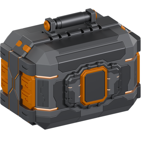 Random Scfi Crate  3D Icon