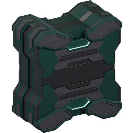 Random Scfi Crate  3D Icon