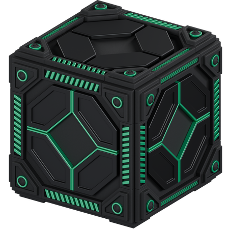 Random Scfi Crate  3D Icon