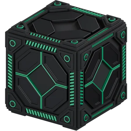 Random Scfi Crate  3D Icon