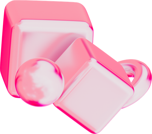 Random Shapes  3D Icon