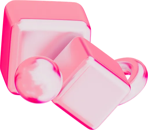 Random Shapes  3D Icon