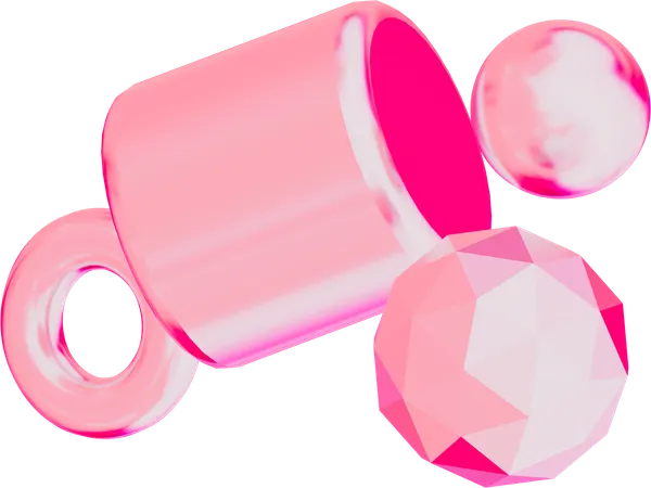 Random Shapes  3D Icon