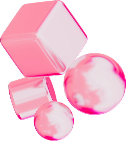 Random Shapes  3D Icon