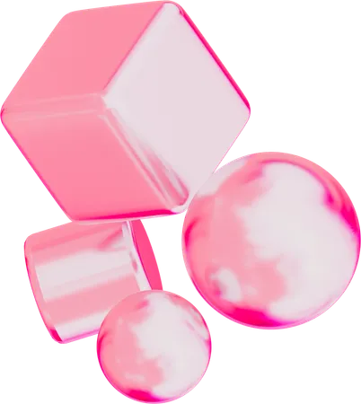 Random Shapes  3D Icon