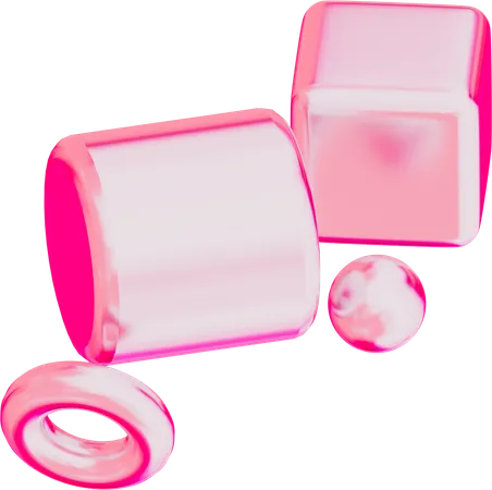 Random Shapes  3D Icon
