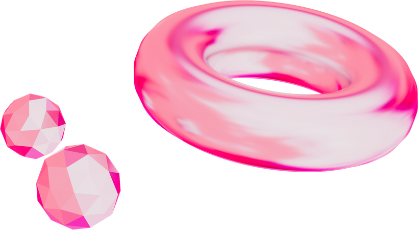 Random Shapes  3D Icon