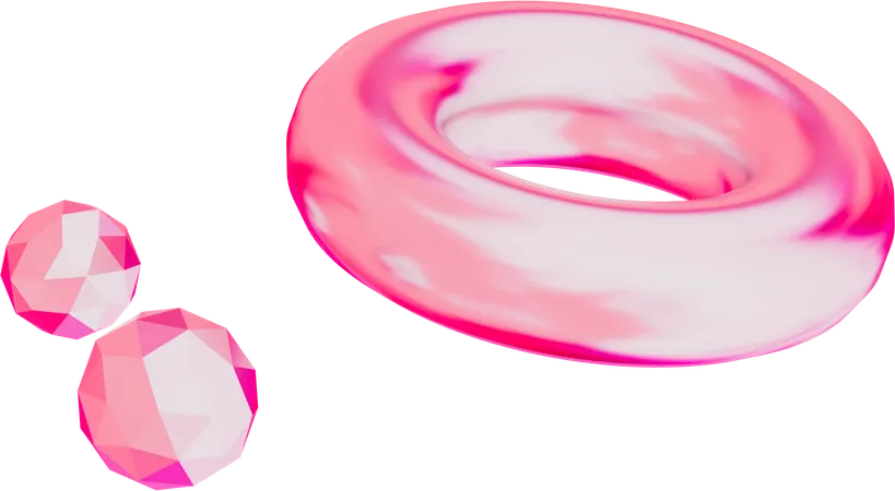Random Shapes  3D Icon
