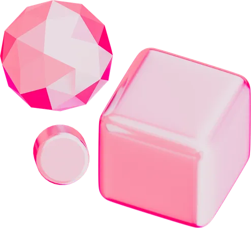 Random Shapes  3D Icon