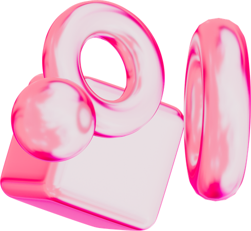 Random Shapes  3D Icon